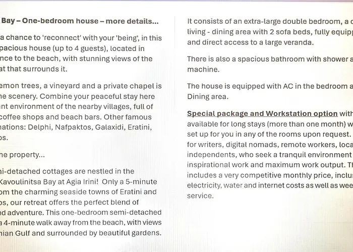 Villa Greece - Holidays & Long - 2 *